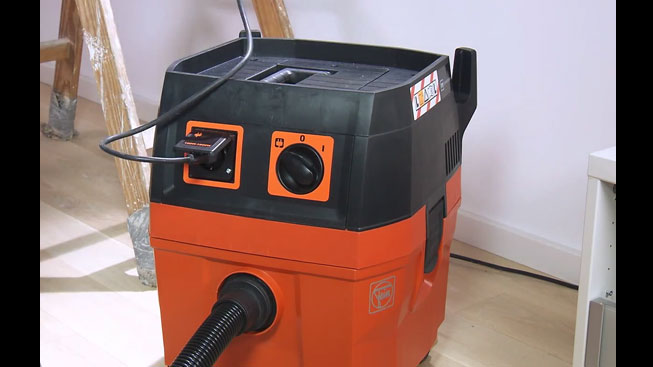 ליטוש עם שואב אבק